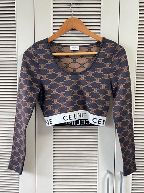 CELINE Celine Cropped Top