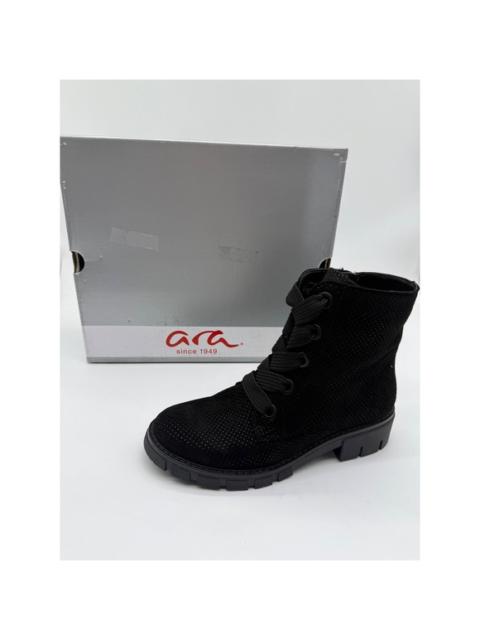 Other Designers New in Box ara Debbie Lace-Up Bootie in Black US Size‎ 8.5 $235