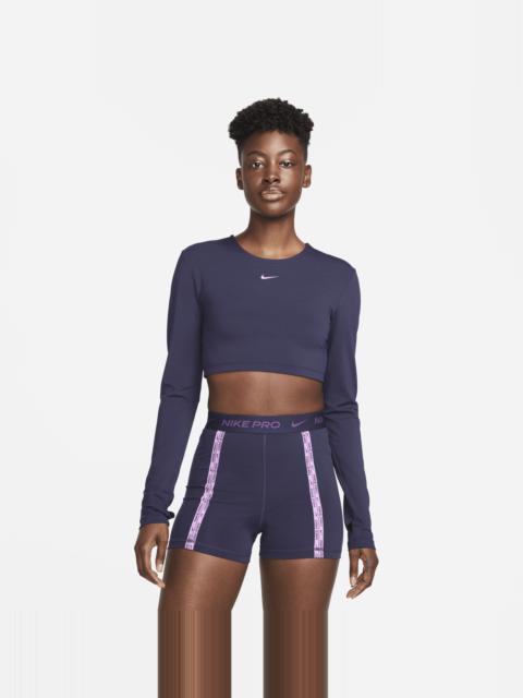 Nike Women's Nike Pro Dri-FIT Cropped Long-Sleeve Top