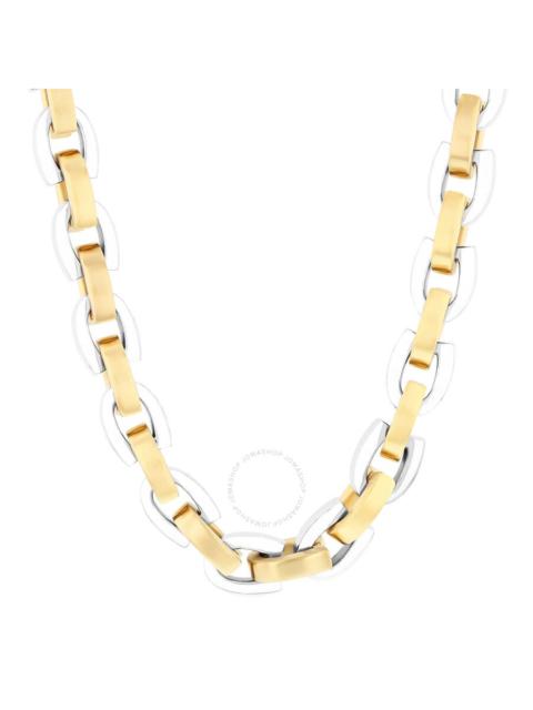 Other Designers Robert Alton Stainless Steel With Yellow IP Horseshoe Link Fashion Chain