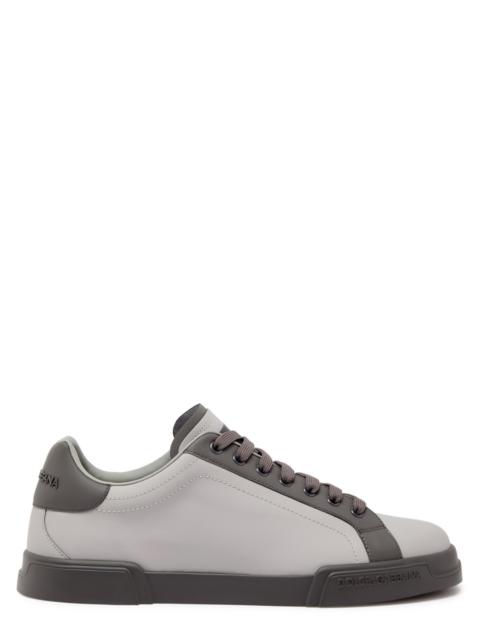Dolce & Gabbana Dolce & Gabbana Portofino Panelled Leather Sneakers