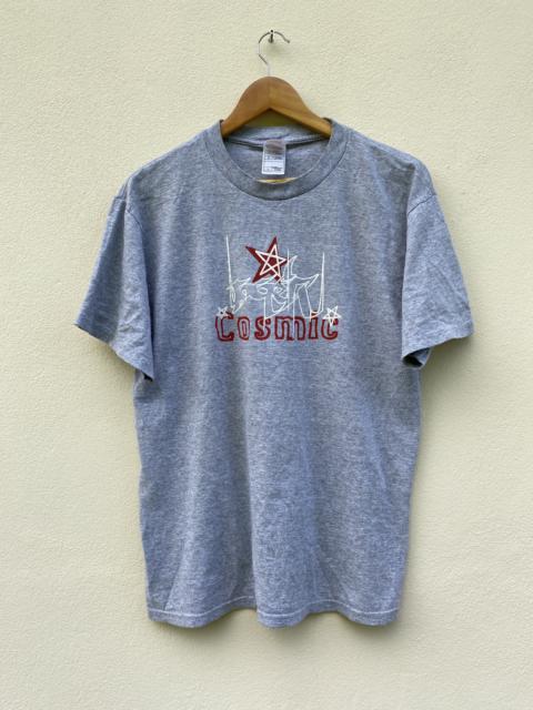 Other Designers Vintage - Vintage 90s Cosmic Band Tee Album Hardcore Metal Band