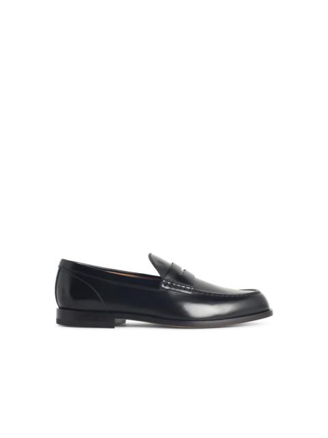 Tod's Tod's Black Leather Loafers Men