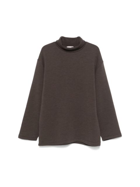 mélange-effect sweatshirt