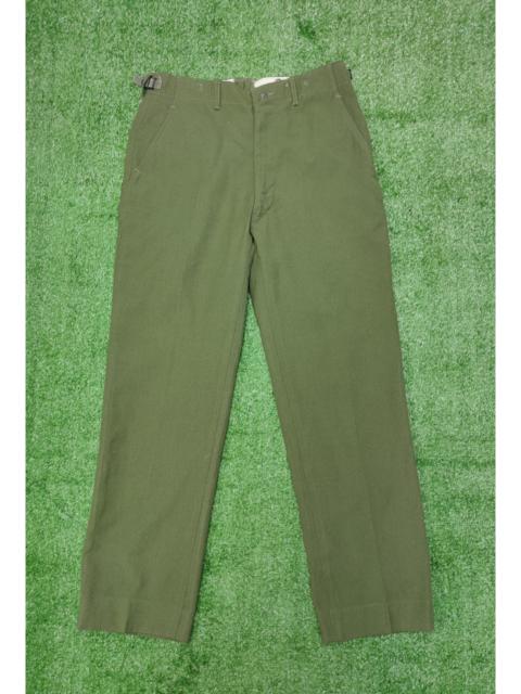 Other Designers Military - MILITARY ARMY WOOL PANT (J298)