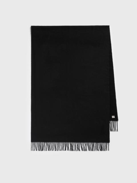 TOTEME Cashmere scarf black