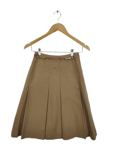 Other Designers Archival Clothing - Vintage Pleated Midi Skirt Unbranded Inspired Celine