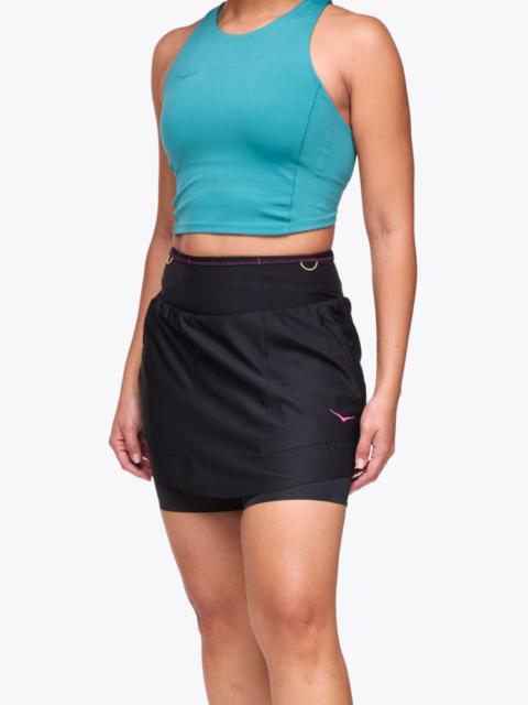 HOKA Women's Mizi Hike Skirt in Black