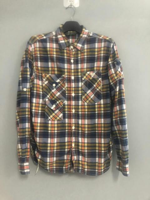 Other Designers FOB FACTORY Shirt Multipocket Plaid Japan Made