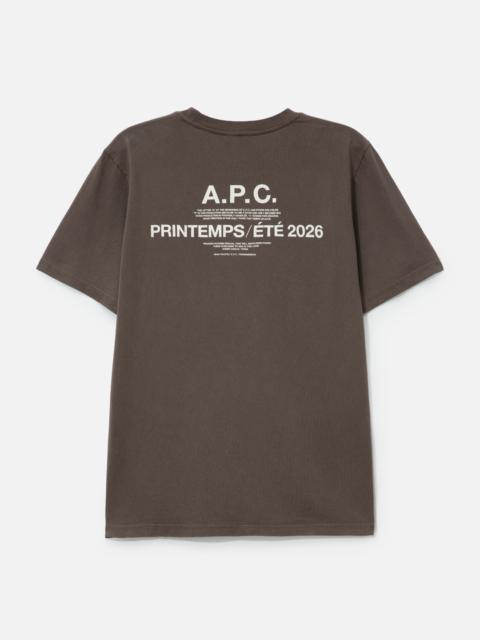 A.P.C. APC PRINTEMPS 26 T-SHIRT