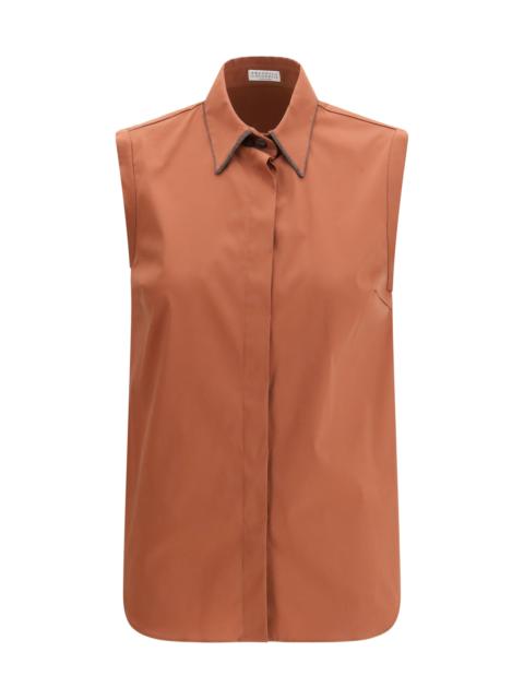 Brunello Cucinelli Brunello Cucinelli Women Sleeveless Shirt
