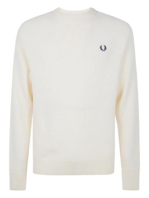 Fred Perry "Fred Perry" Lambswool Raglan Jumper