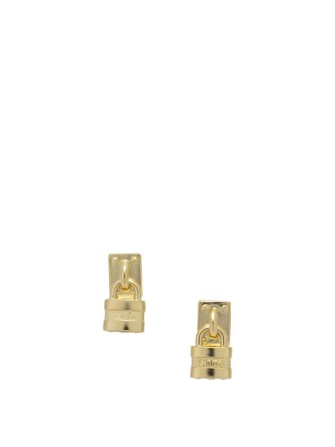 Chloé Chloé Mini Paddington Earrings Gold