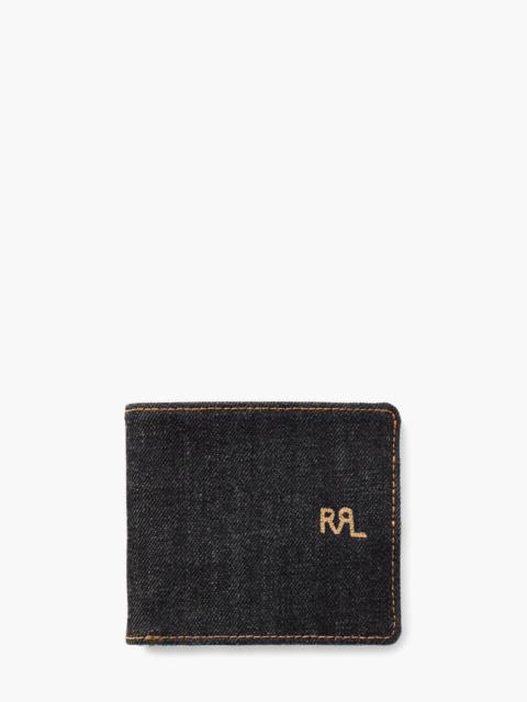 RRL by Ralph Lauren BILLFOLD WALLET SELVEDGE DENIM INDIGO