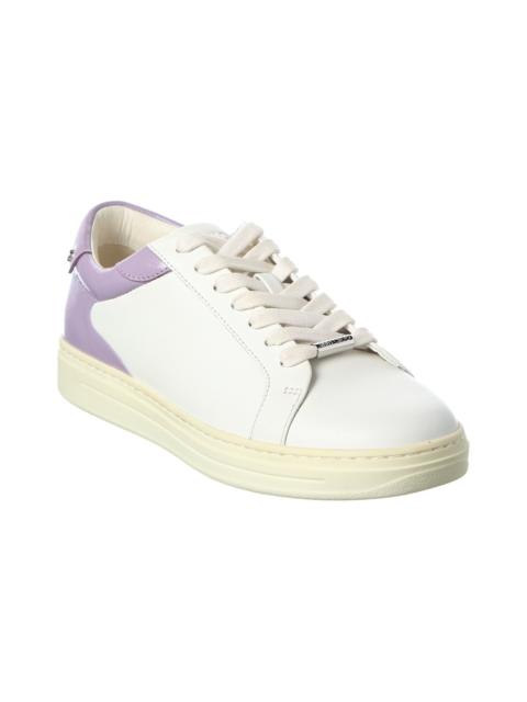 JIMMY CHOO Jimmy Choo Rome/F Leather Sneaker