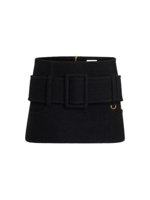 PATOU Belted mini skirt
