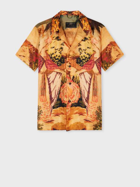 Paul Smith Daniel Hanson For Paul Smith - Tapestry Print Silk Pyjama Shirt