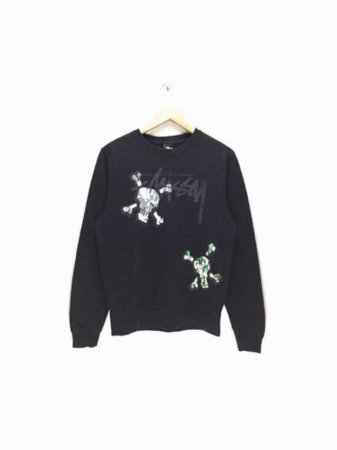 Other Designers Vintage Stussy skull Sweatshirt jumper