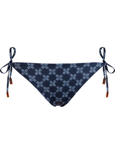Vilebrequin Women Bikini Bottom to be tied VBQ Monogram