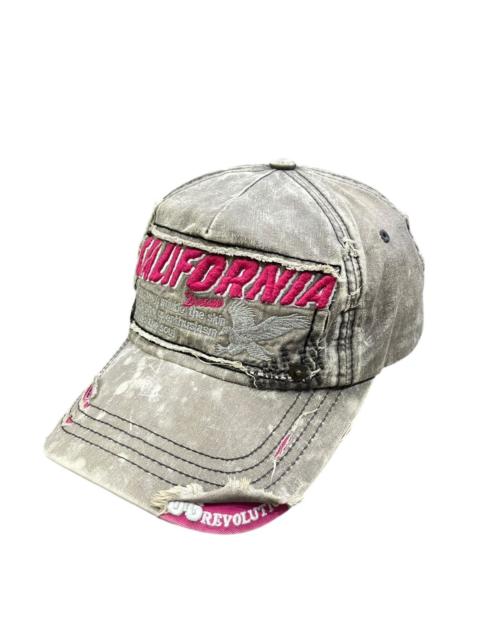 Other Designers Brave Soul × California Arts. - Vintage CALIFORNIA DREAMS REVOLUTION Grunge Distressed Poem