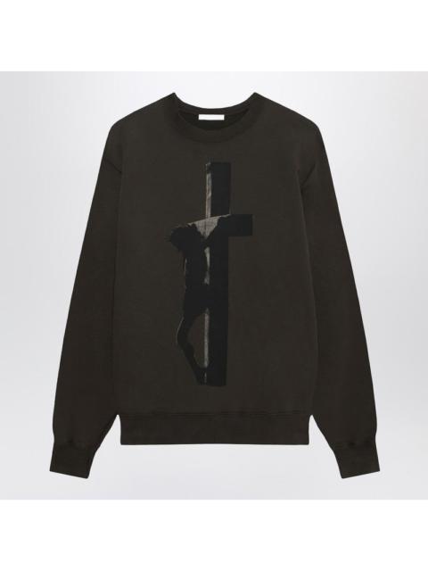 1989 STUDIO - 1989 STUDIO crew-neck Cross dark brown