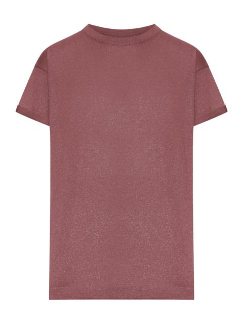 Brunello Cucinelli Brunello Cucinelli Women Cashmere And Silk Lurex T-Shirt