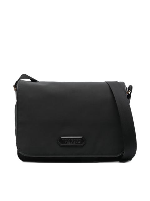 TOM FORD Recycled nylon large messenger bag