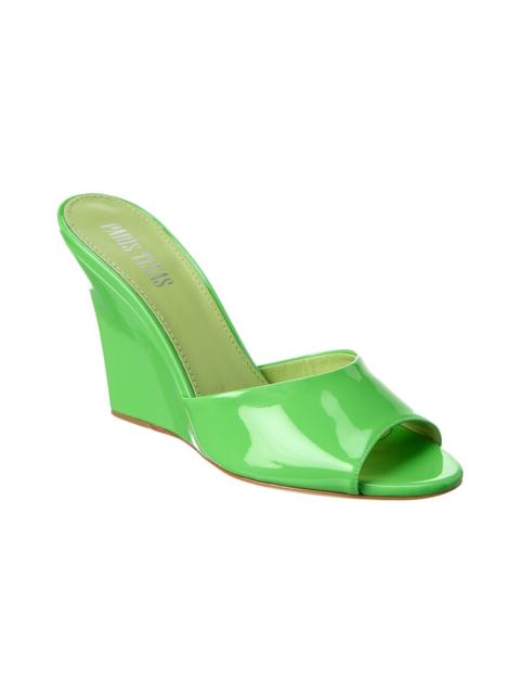 PARIS TEXAS Paris Texas Wanda Patent Wedge Sandal