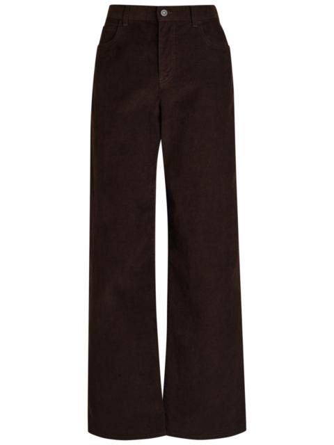 The Row The Row Eglitta Straight-leg Corduroy Trousers
