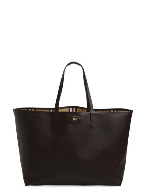 Burberry burberry Large Reversible East/West Tote in Sand/Peat at Nordstrom