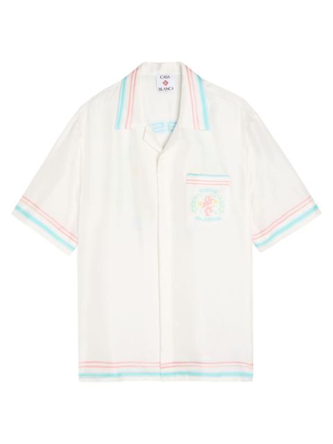 CASABLANCA Casablanca Dance Joy Printed Silk Shirt