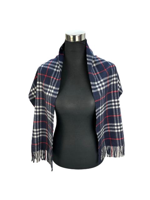 Burberry Vintage 90’s BURBERRY'S Checked Cashmere Muffler #A62-1484