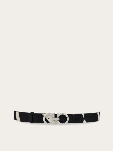 FERRAGAMO Adjustable Gancini belt