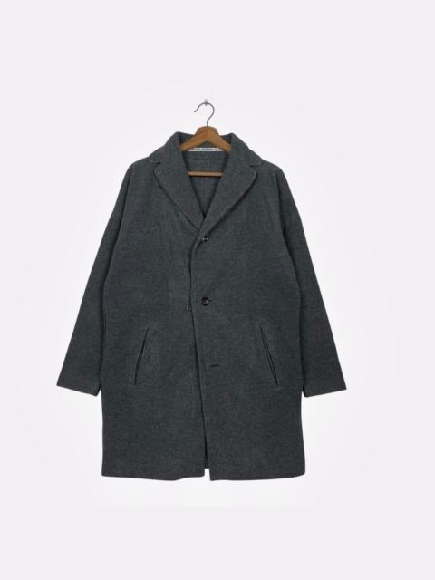 Other Designers Japanese Brand - Japanese Designer Kamishima Chinami Yellow Overcoat