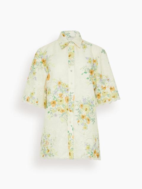 ALÉMAIS Juliette Shirt in Cream