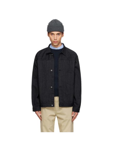 Nanamica Black Short Denim Jacket