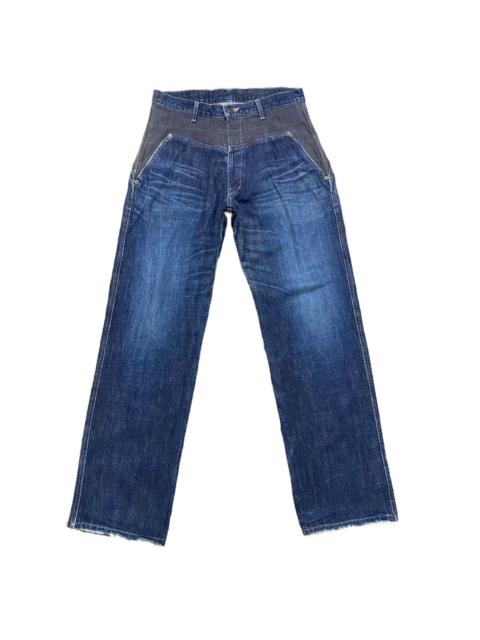 Other Designers Japanese Brand HIGHBROW Hybrid Denim Jeans
