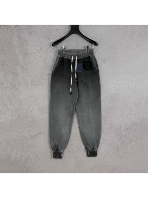 Louis Vuitton Louis Vuitton Over-dyed Cotton Sweatpants With Lv Patch