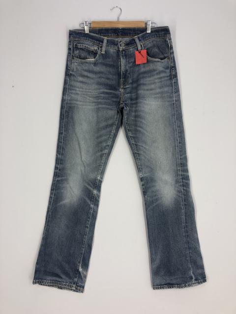 Levi's Disressed LEVI'S 527 Stone Wash Jean Thrash Denim Size 36