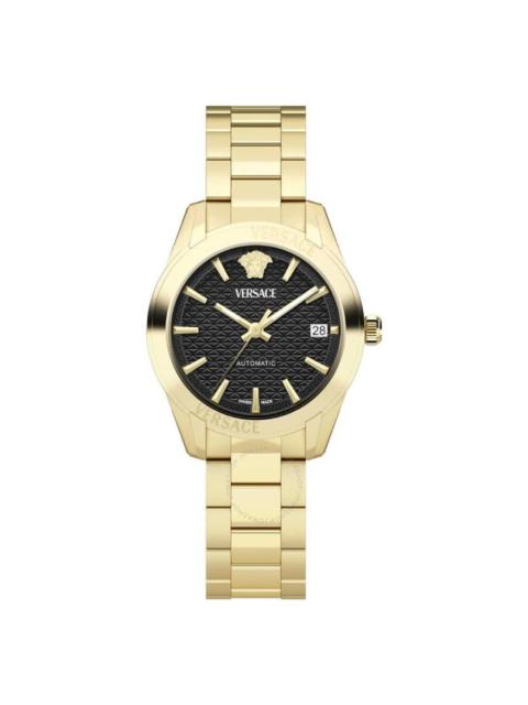 VERSACE Versace Greca Classic Automatic Black Dial Ladies Watch VESCA0624
