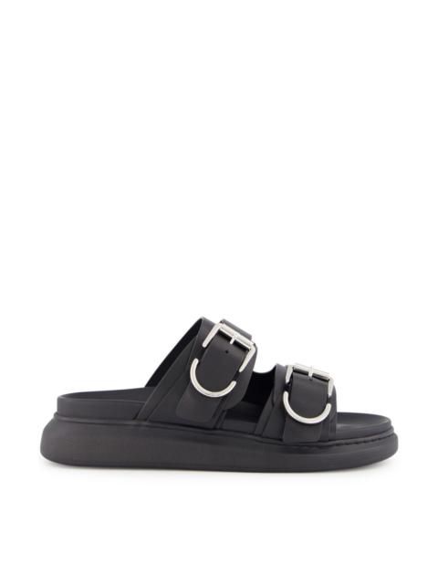 Alexander McQueen BUCKLE-STRAP SANDALS