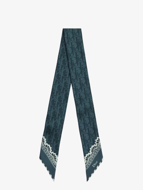 Dior Dior Dior Médaillon Silk Mitzah