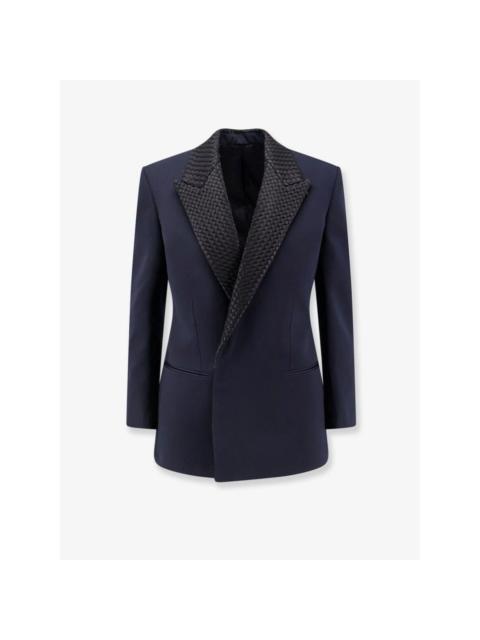 Bottega Veneta BOTTEGA VENETA Blue Blazer Jacket New & Authentic (Women's s