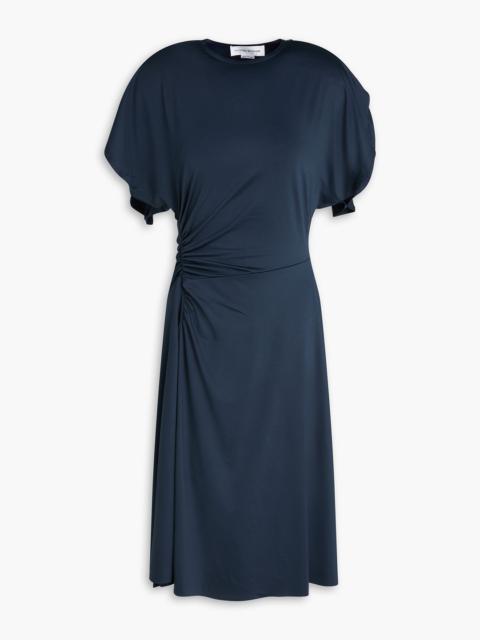 Victoria Beckham Ruched stretch-jersey dress