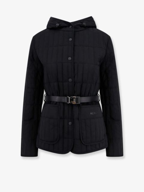 Mackage Padded And Quilted Recycled Nylon Jacket With Belt At Waist
