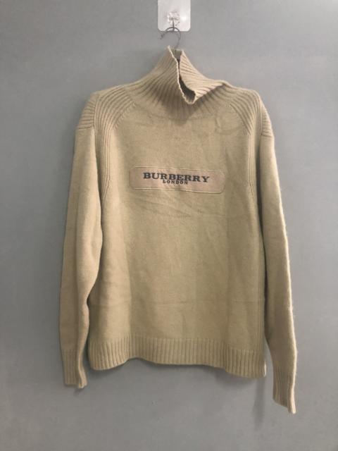 Burberry BURBERRY London Sweater Turtleneck Sweatshirt Wool Spellout