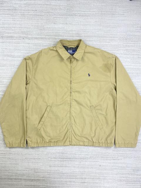 Other Designers Polo Ralph Lauren × Ralph Lauren × Vintage - Vtg 90s Polo Ralph Lauren Embroidery Logo Inner Plaid Jacket