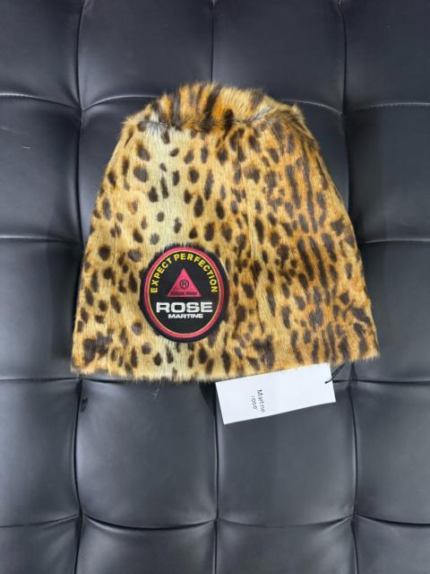 Martine Rose Martine Rose leopard print bucket hat