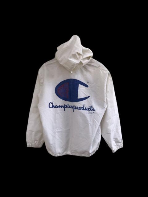 Champion VINTAGE 90s CHAMPION BIGLOGO RUNNING JACKET HOODIE