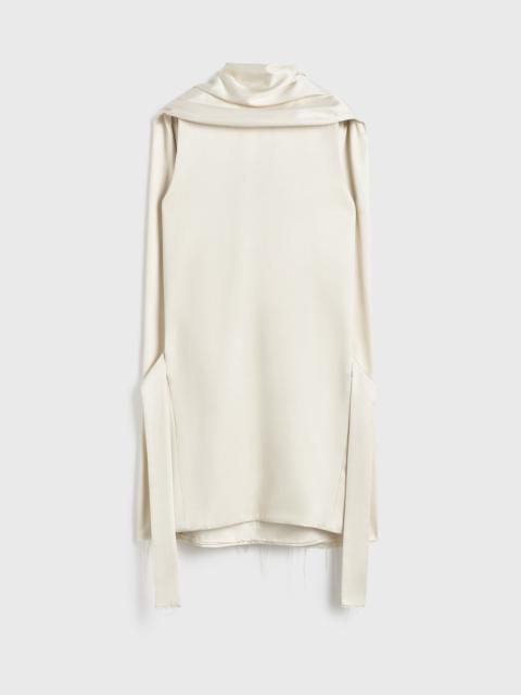 TOTEME Cocoon scarf dress ecru